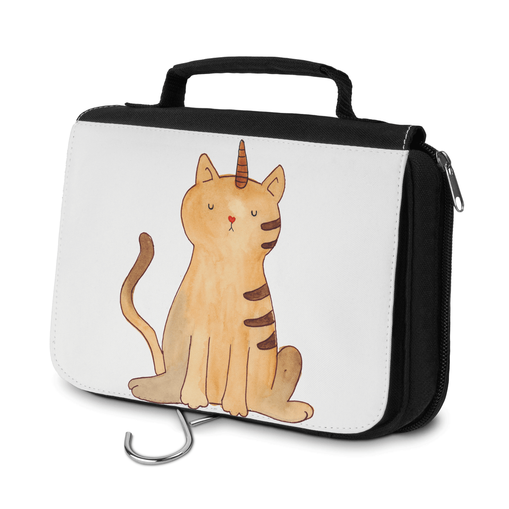 Kulturbeutel Einhorn Katze Kulturbeutel, Zum Aufhängen, Waschtasche, Kosmetiktasche, Damen, Herren, Aufbewahrungstasche, Schminktasche, Kosmetikbeutel, Organizer, Kulturtasche, Schminkutensil, Einhorn, Einhörner, Einhorn Deko, Pegasus, Unicorn, Katzer, Mieze, Regenbogen, Glitzer, Einhornpower, Erwachsenwerden, Katze, Katzenhorn, Einhornkatze, Kittyhorn