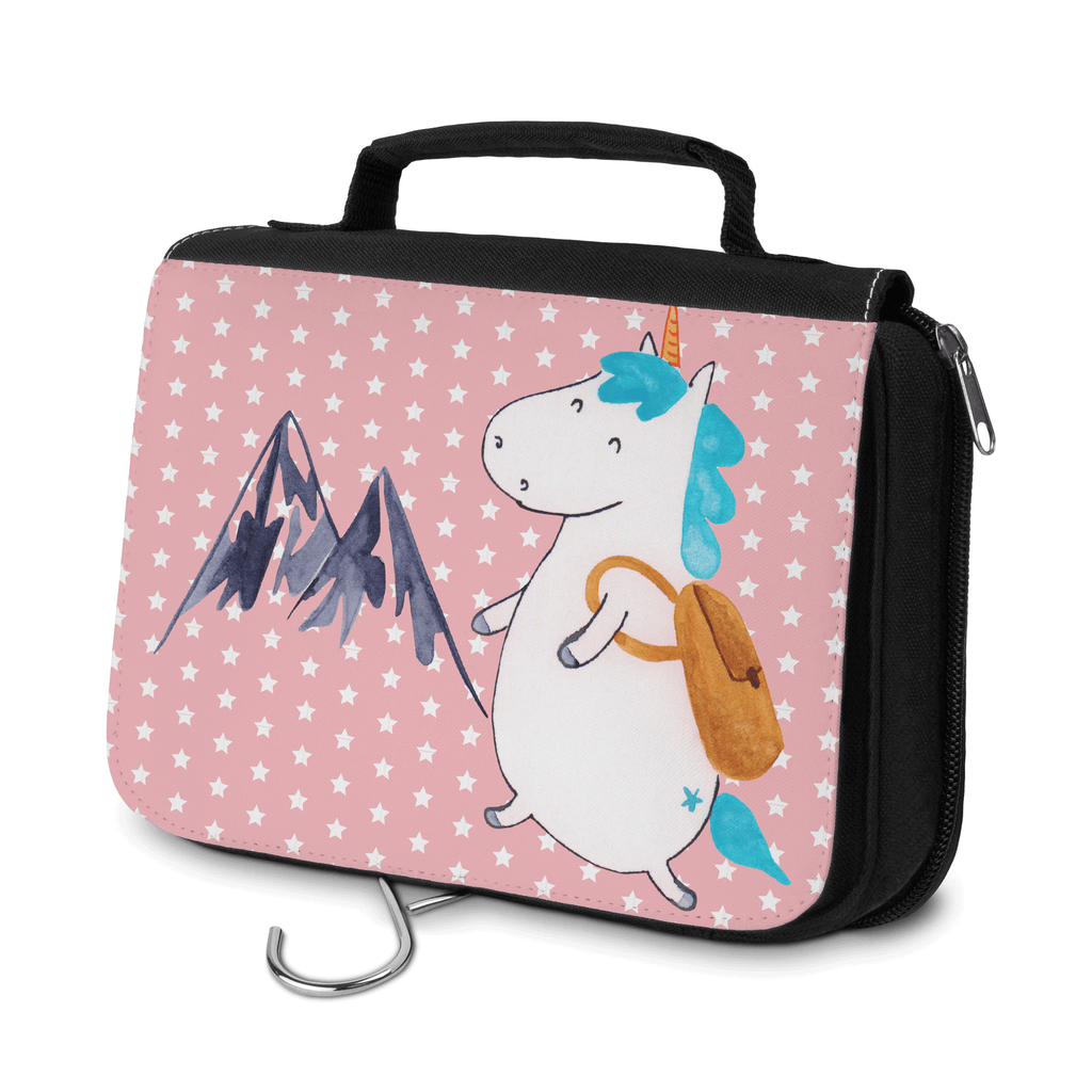 Kulturbeutel Einhorn Bergsteiger Kulturbeutel, Zum Aufhängen, Waschtasche, Kosmetiktasche, Damen, Herren, Aufbewahrungstasche, Schminktasche, Kosmetikbeutel, Organizer, Kulturtasche, Schminkutensil, Einhorn, Einhörner, Einhorn Deko, Pegasus, Unicorn, Bergsteiger, Abenteuer, Berge, Abenteurer, Weltenbummler, Weltreise, Reisen, Urlaub, Entdecker