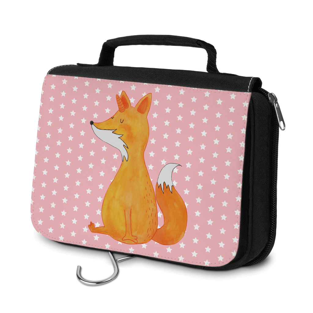 Kulturbeutel Fuchshörnchen Kulturbeutel, Zum Aufhängen, Waschtasche, Kosmetiktasche, Damen, Herren, Aufbewahrungstasche, Schminktasche, Kosmetikbeutel, Organizer, Kulturtasche, Schminkutensil, Einhorn, Einhörner, Einhorn Deko, Pegasus, Unicorn, Fuchs, Unicorns, Fuchshörnchen, Fuchshorn, Foxycorn, Füchse