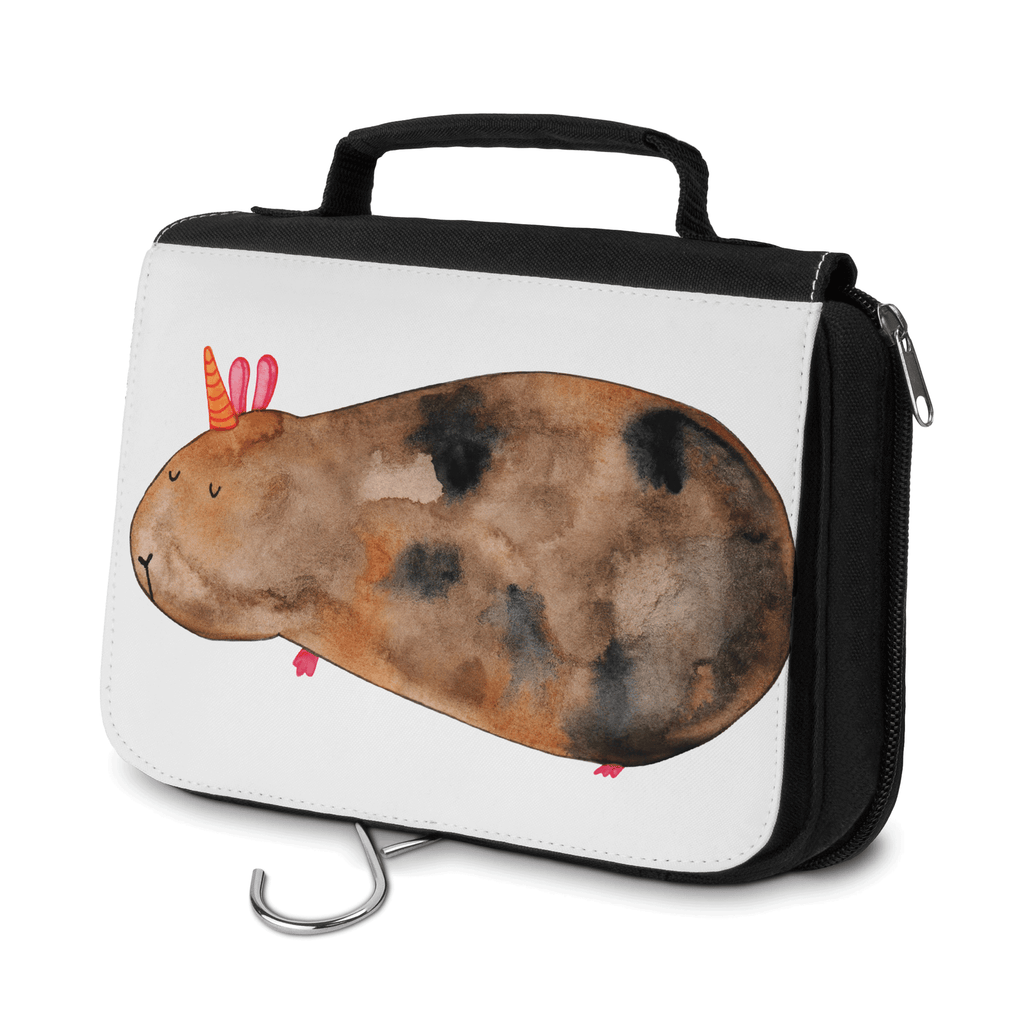 Kulturbeutel Meerhörnchen Kulturbeutel, Zum Aufhängen, Waschtasche, Kosmetiktasche, Damen, Herren, Aufbewahrungstasche, Schminktasche, Kosmetikbeutel, Organizer, Kulturtasche, Schminkutensil, Einhorn, Einhörner, Einhorn Deko, Pegasus, Unicorn, Meerhörnchen, Meericorn, Meerschwein, Meerschweinchen