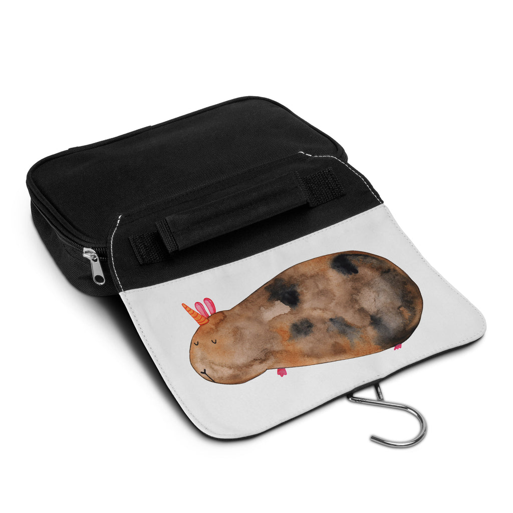 Kulturbeutel Meerhörnchen Kulturbeutel, Zum Aufhängen, Waschtasche, Kosmetiktasche, Damen, Herren, Aufbewahrungstasche, Schminktasche, Kosmetikbeutel, Organizer, Kulturtasche, Schminkutensil, Einhorn, Einhörner, Einhorn Deko, Pegasus, Unicorn, Meerhörnchen, Meericorn, Meerschwein, Meerschweinchen