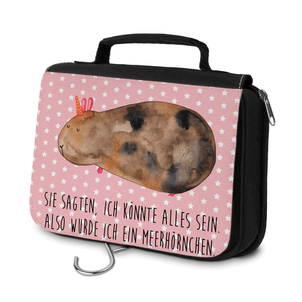 Kulturbeutel Meerhörnchen Kulturbeutel, Zum Aufhängen, Waschtasche, Kosmetiktasche, Damen, Herren, Aufbewahrungstasche, Schminktasche, Kosmetikbeutel, Organizer, Kulturtasche, Schminkutensil, Einhorn, Einhörner, Einhorn Deko, Pegasus, Unicorn, Meerhörnchen, Meericorn, Meerschwein, Meerschweinchen