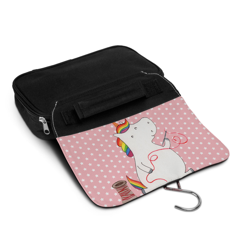 Kulturbeutel Einhorn Näherin Kulturbeutel, Zum Aufhängen, Waschtasche, Kosmetiktasche, Damen, Herren, Aufbewahrungstasche, Schminktasche, Kosmetikbeutel, Organizer, Kulturtasche, Schminkutensil, Einhorn, Einhörner, Einhorn Deko, Pegasus, Unicorn, Näherin, nähen, Mädchen, Freundin, Häkeln, Stricken, basteln, Nähzimmer