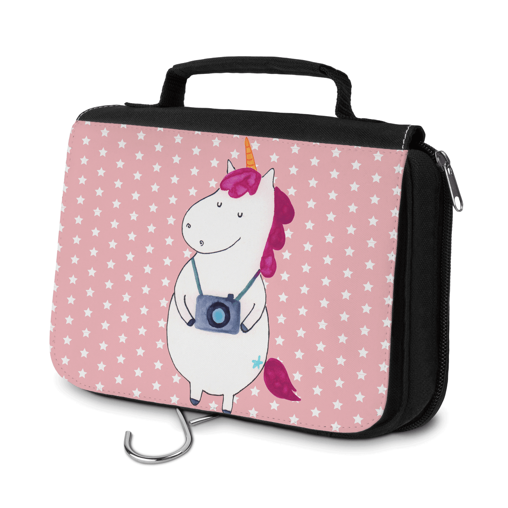 Kulturbeutel Einhorn Fotograf Kulturbeutel, Zum Aufhängen, Waschtasche, Kosmetiktasche, Damen, Herren, Aufbewahrungstasche, Schminktasche, Kosmetikbeutel, Organizer, Kulturtasche, Schminkutensil, Einhorn, Einhörner, Einhorn Deko, Pegasus, Unicorn, Fotograf, Fotografie, Kamera, Reisen, Weltreise, Weltenbummler, Urlaub, Tourist, Kurztrip, Reise, Städtereise