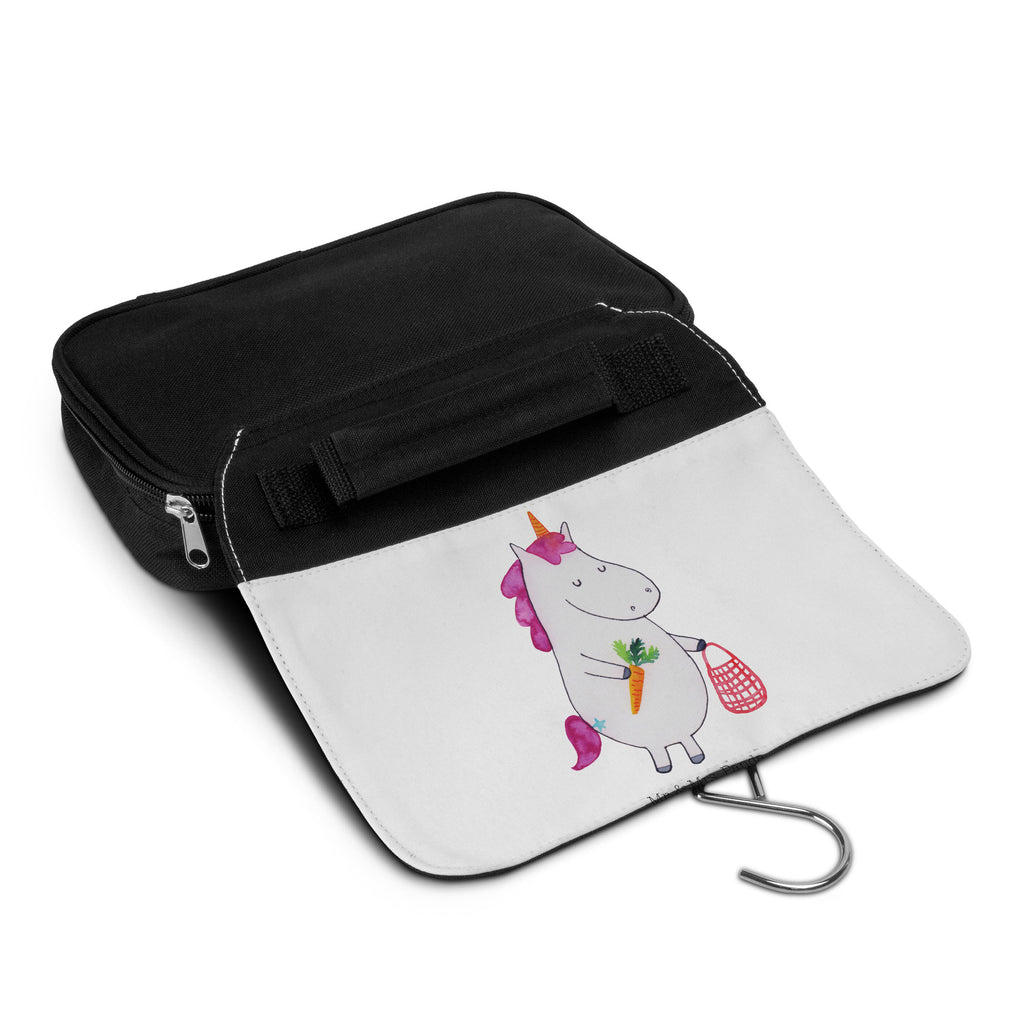 Kulturbeutel Einhorn Gemüse Kulturbeutel, Zum Aufhängen, Waschtasche, Kosmetiktasche, Damen, Herren, Aufbewahrungstasche, Schminktasche, Kosmetikbeutel, Organizer, Kulturtasche, Schminkutensil, Einhorn, Einhörner, Einhorn Deko, Pegasus, Unicorn, Biomarkt, Bio, Gemüse, Wochenmarkt