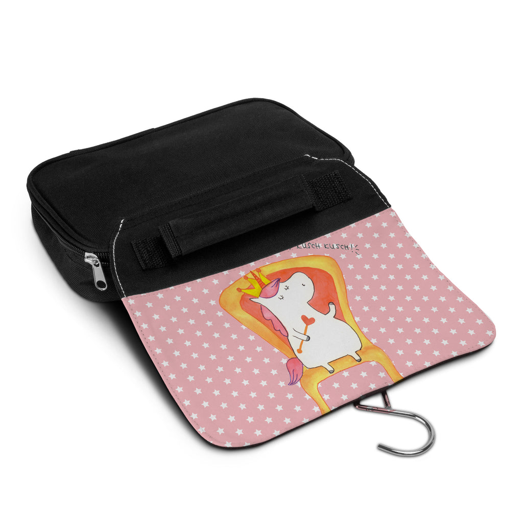 Kulturbeutel Einhorn König Kulturbeutel, Zum Aufhängen, Waschtasche, Kosmetiktasche, Damen, Herren, Aufbewahrungstasche, Schminktasche, Kosmetikbeutel, Organizer, Kulturtasche, Schminkutensil, Einhorn, Einhörner, Einhorn Deko, Pegasus, Unicorn, König, Präsident, Bundeskanzler, Herrscher, Kaiser, Prinzessin, Krone