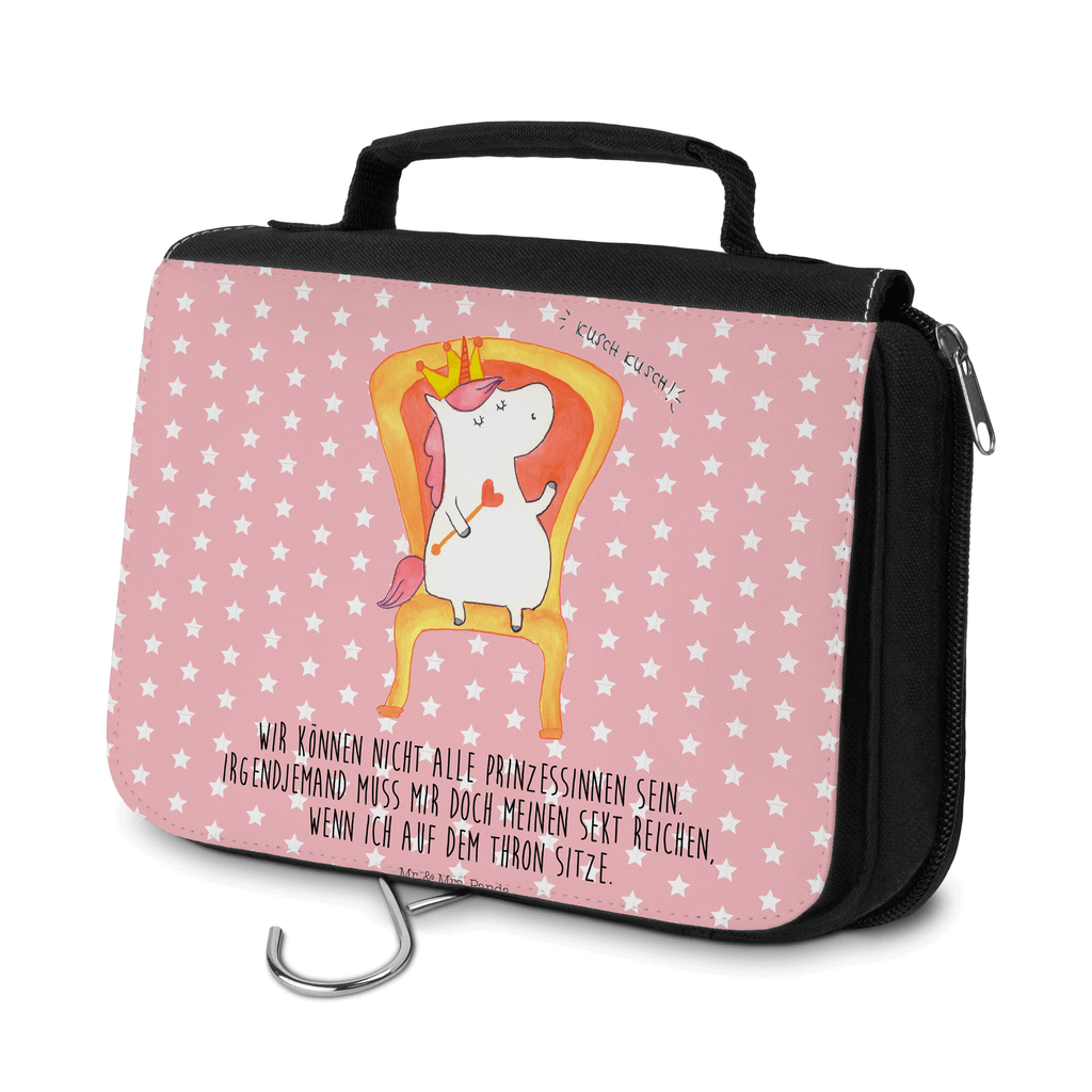 Kulturbeutel Einhorn König Kulturbeutel, Zum Aufhängen, Waschtasche, Kosmetiktasche, Damen, Herren, Aufbewahrungstasche, Schminktasche, Kosmetikbeutel, Organizer, Kulturtasche, Schminkutensil, Einhorn, Einhörner, Einhorn Deko, Pegasus, Unicorn, König, Präsident, Bundeskanzler, Herrscher, Kaiser, Prinzessin, Krone