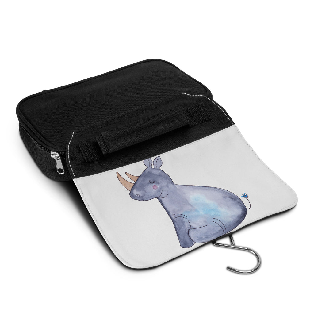 Kulturbeutel Einhorn Nashorn Kulturbeutel, Zum Aufhängen, Waschtasche, Kosmetiktasche, Damen, Herren, Aufbewahrungstasche, Schminktasche, Kosmetikbeutel, Organizer, Kulturtasche, Schminkutensil, Einhorn, Einhörner, Einhorn Deko, Pegasus, Unicorn, Regenbogen, witzig, lustig, Zoo, Glitzer, Einhornpower, Erwachsenwerden, Nashorn, Nashörner