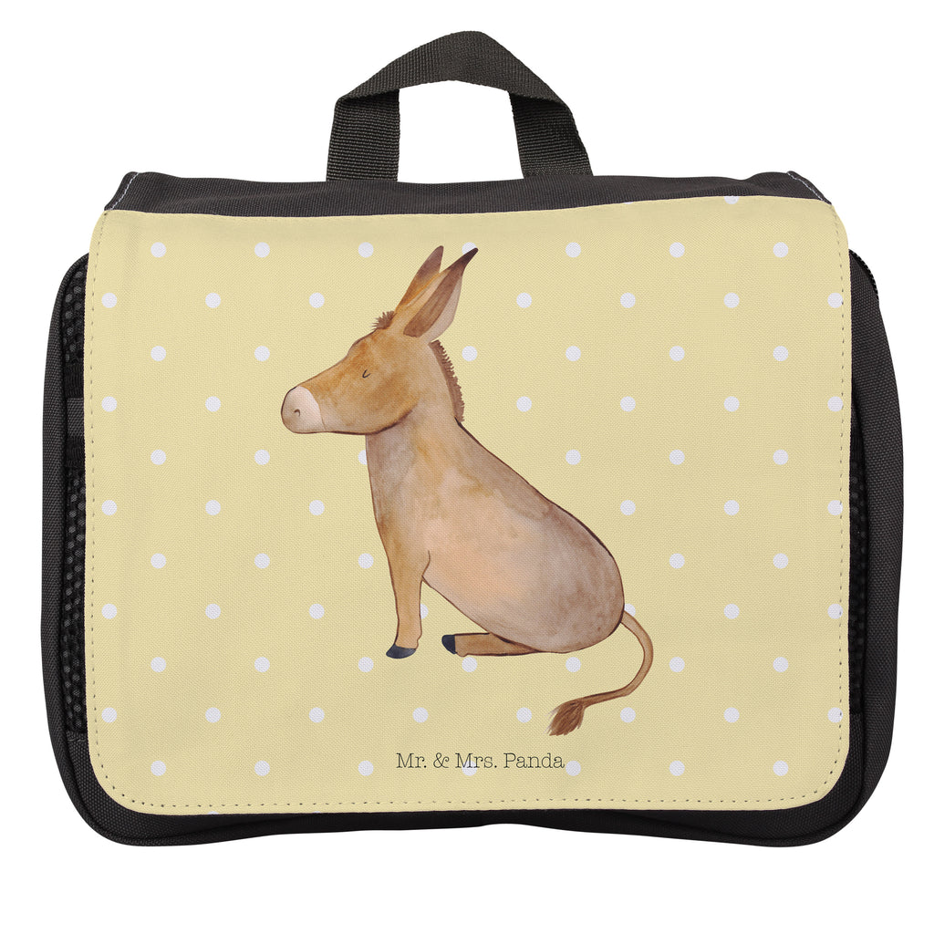 Kulturbeutel Esel Kulturbeutel, Zum Aufhängen, Waschtasche, Kosmetiktasche, Damen, Herren, Aufbewahrungstasche, Schminktasche, Kosmetikbeutel, Organizer, Kulturtasche, Schminkutensil, Tiermotive, Gute Laune, lustige Sprüche, Tiere, Esel, Weisheit, Lebensmut, Lebensglück, Ziel, Lebensziel, Mut, erfolg, tapferkeit, positive gedanken, zuversicht