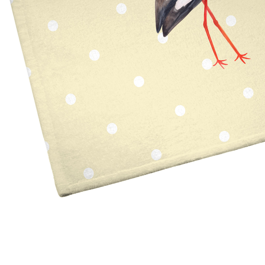 50 x 100 Handtuch Storch Handtuch, Badehandtuch, Badezimmer, Handtücher, groß, Kinder, Baby, Tiermotive, Gute Laune, lustige Sprüche, Tiere, Storch, Störche, Schwangerschaft, Geburt, Mutter, Mütter, Mutter werden, Schwanger, Babybauch