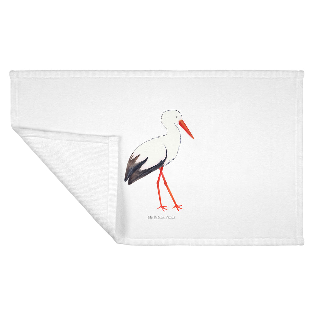 50 x 100 Handtuch Storch Handtuch, Badehandtuch, Badezimmer, Handtücher, groß, Kinder, Baby, Tiermotive, Gute Laune, lustige Sprüche, Tiere, Storch, Störche, Schwangerschaft, Geburt, Mutter, Mütter, Mutter werden, Schwanger, Babybauch