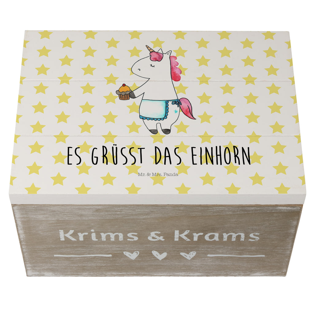 Holzkiste Einhorn Muffin Holzkiste, Kiste, Schatzkiste, Truhe, Schatulle, XXL, Erinnerungsbox, Erinnerungskiste, Dekokiste, Aufbewahrungsbox, Einhorn, Einhörner, Einhorn Deko, Pegasus, Unicorn, Geburtstag, Backen, Muffin, Kekse, Geburtstagsgrüße, Glückwünsche, Liebesgrüße, Grüße