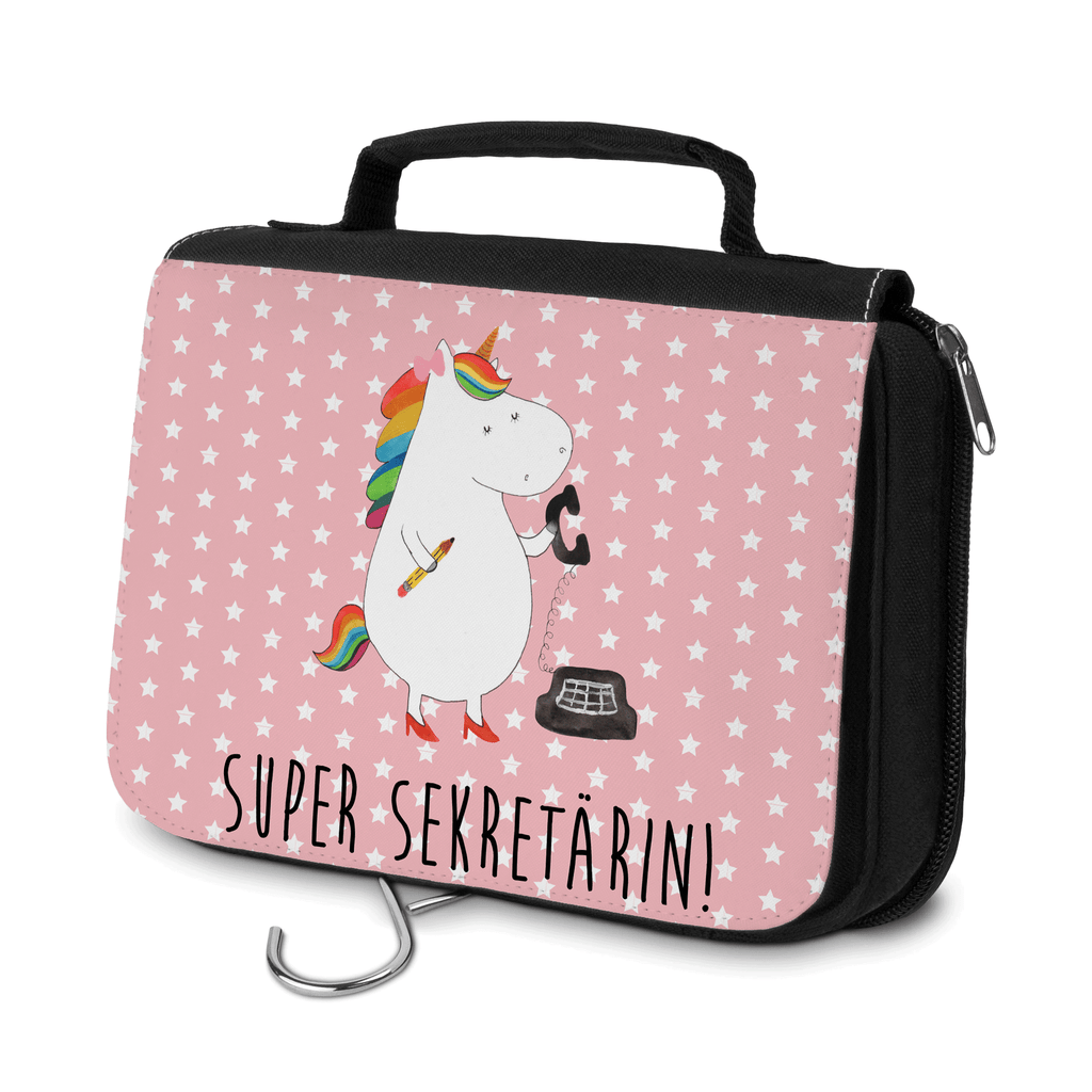 Kulturbeutel Einhorn Sekretärin Kulturbeutel, Zum Aufhängen, Waschtasche, Kosmetiktasche, Damen, Herren, Aufbewahrungstasche, Schminktasche, Kosmetikbeutel, Organizer, Kulturtasche, Schminkutensil, Einhorn, Einhörner, Einhorn Deko, Pegasus, Unicorn, Sekretärin, Büro, Rechtsanwältin, Rechtsanwaltsgehilfin, Steuerbüro, Steuerkanzlei, Bürokraft, Bürohilfe
