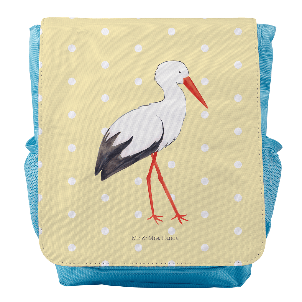 Kinderrucksack Storch Kids, Rucksack, Kinderrucksack, Kinder Rucksack, Rucksack Kindergröße, Kleiner Rucksack, süße Tiermotive, gute Laune, lustige Sprüche, Tiere, Storch, Störche, Schwangerschaft, Geburt, Mutter, Mütter, Mutter werden, Schwanger, Babybauch, Baby