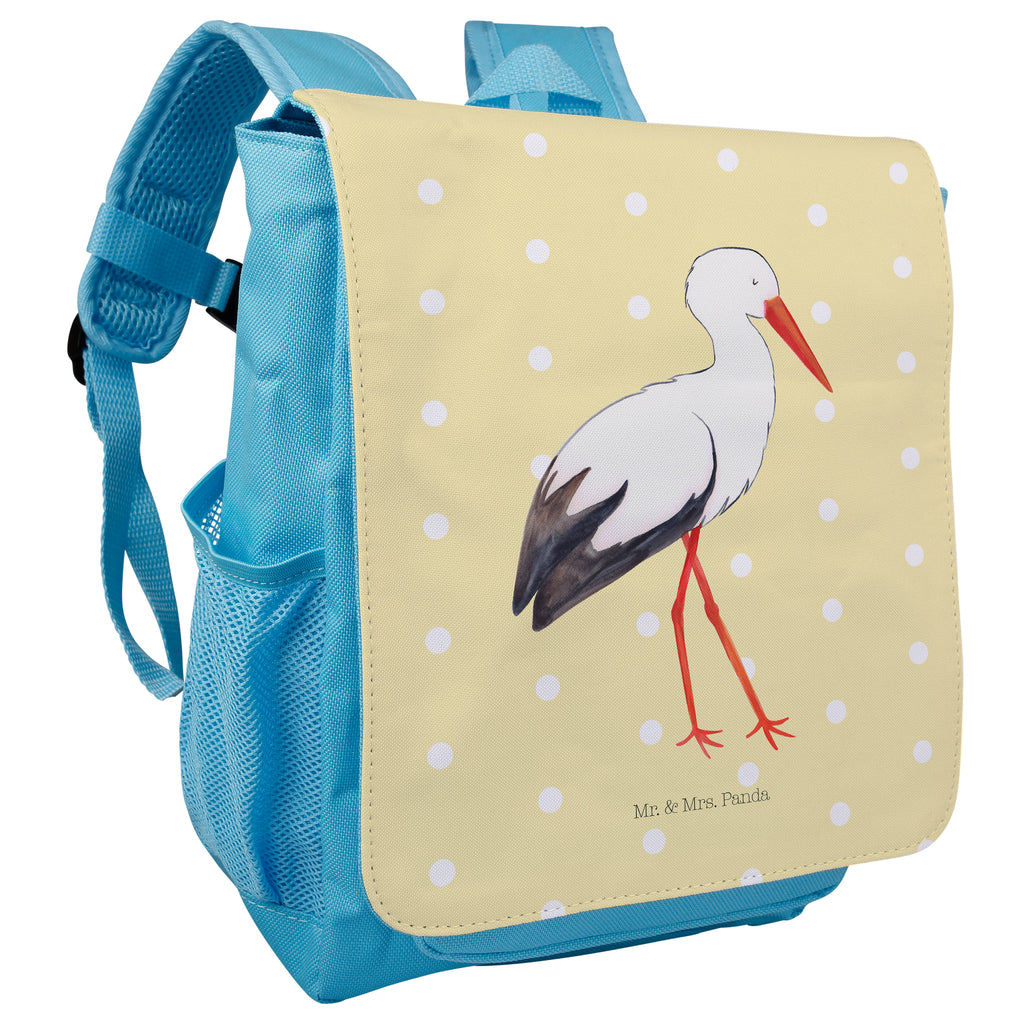 Kinderrucksack Storch Kids, Rucksack, Kinderrucksack, Kinder Rucksack, Rucksack Kindergröße, Kleiner Rucksack, süße Tiermotive, gute Laune, lustige Sprüche, Tiere, Storch, Störche, Schwangerschaft, Geburt, Mutter, Mütter, Mutter werden, Schwanger, Babybauch, Baby