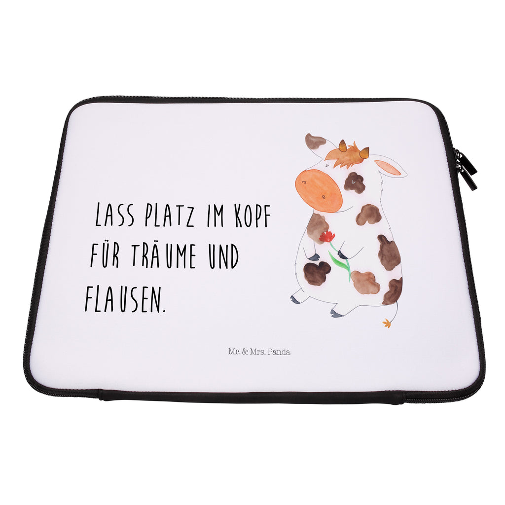 27 x 36 Notebook Tasche  Kuh Notebook Tasche, Laptop, Computertasche, Tasche, Damen, Schutzhülle, Bauernhof, Hoftiere, Landwirt, Landwirtin, Kuh, Kühe, Träume, Flausen, Spruch, Magie, Motivtion, Hof, Milch, Milchkuh