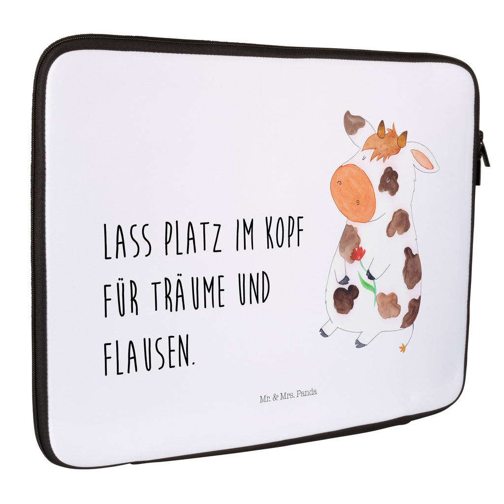 27 x 36 Notebook Tasche  Kuh Notebook Tasche, Laptop, Computertasche, Tasche, Damen, Schutzhülle, Bauernhof, Hoftiere, Landwirt, Landwirtin, Kuh, Kühe, Träume, Flausen, Spruch, Magie, Motivtion, Hof, Milch, Milchkuh