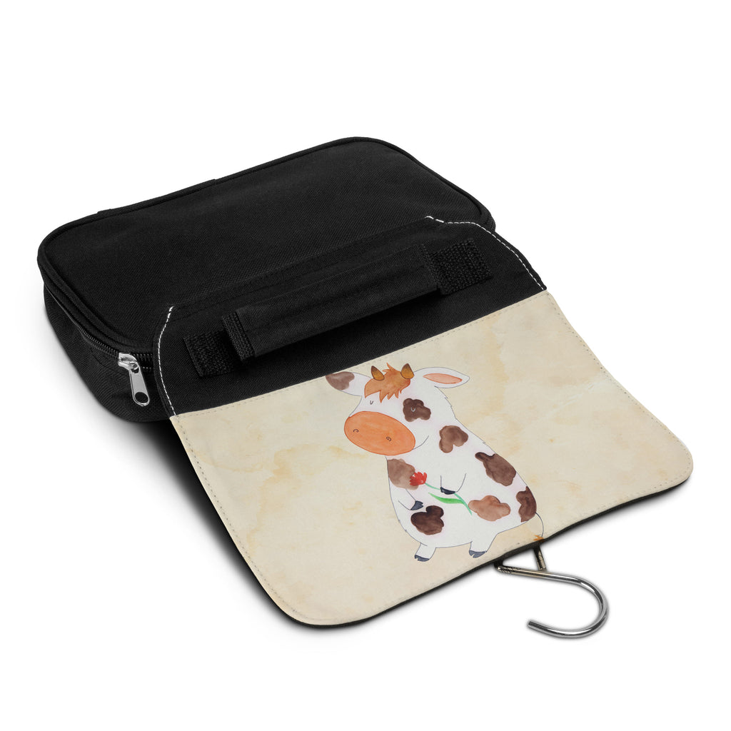 Kulturbeutel Kuh Kulturbeutel, Zum Aufhängen, Waschtasche, Kosmetiktasche, Damen, Herren, Aufbewahrungstasche, Schminktasche, Kosmetikbeutel, Organizer, Kulturtasche, Schminkutensil, Bauernhof, Hoftiere, Landwirt, Landwirtin, Kuh, Kühe, Träume, Flausen, Spruch, Magie, Motivtion, Hof, Milch, Milchkuh
