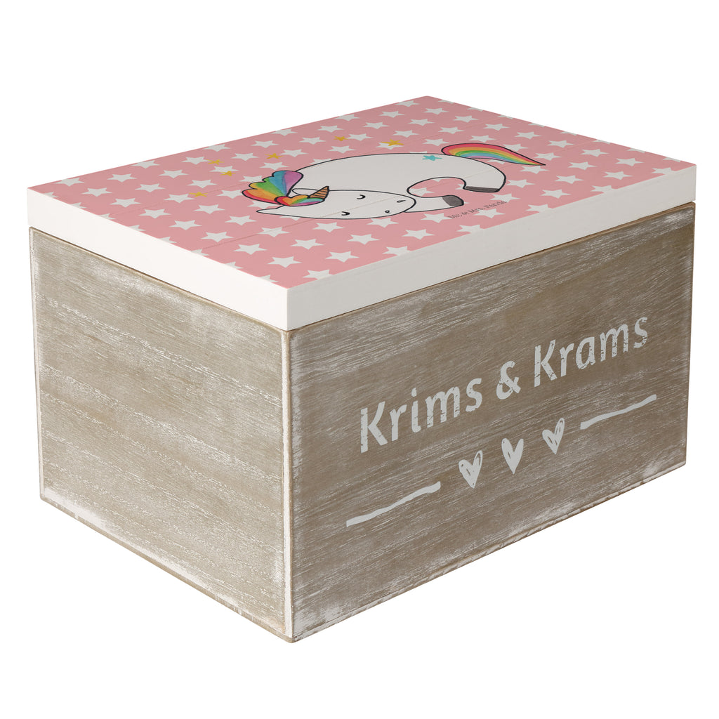Holzkiste Einhorn Nacht Holzkiste, Kiste, Schatzkiste, Truhe, Schatulle, XXL, Erinnerungsbox, Erinnerungskiste, Dekokiste, Aufbewahrungsbox, Einhorn, Einhörner, Einhorn Deko, Pegasus, Unicorn, Träume, Traum, unicorn, Realität, Menschen, Geschenk, Ruhe, Freundin