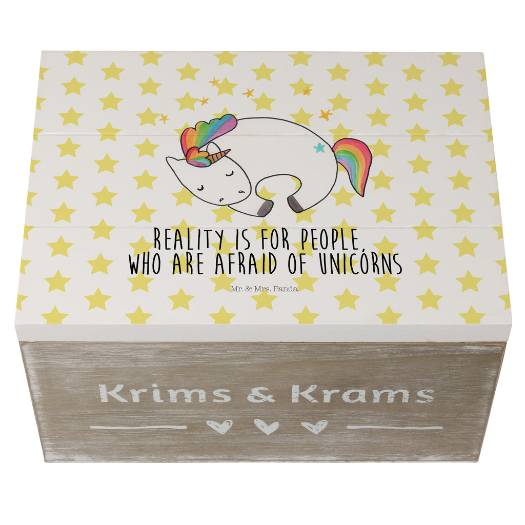 Holzkiste Einhorn Nacht Holzkiste, Kiste, Schatzkiste, Truhe, Schatulle, XXL, Erinnerungsbox, Erinnerungskiste, Dekokiste, Aufbewahrungsbox, Einhorn, Einhörner, Einhorn Deko, Pegasus, Unicorn, Träume, Traum, unicorn, Realität, Menschen, Geschenk, Ruhe, Freundin