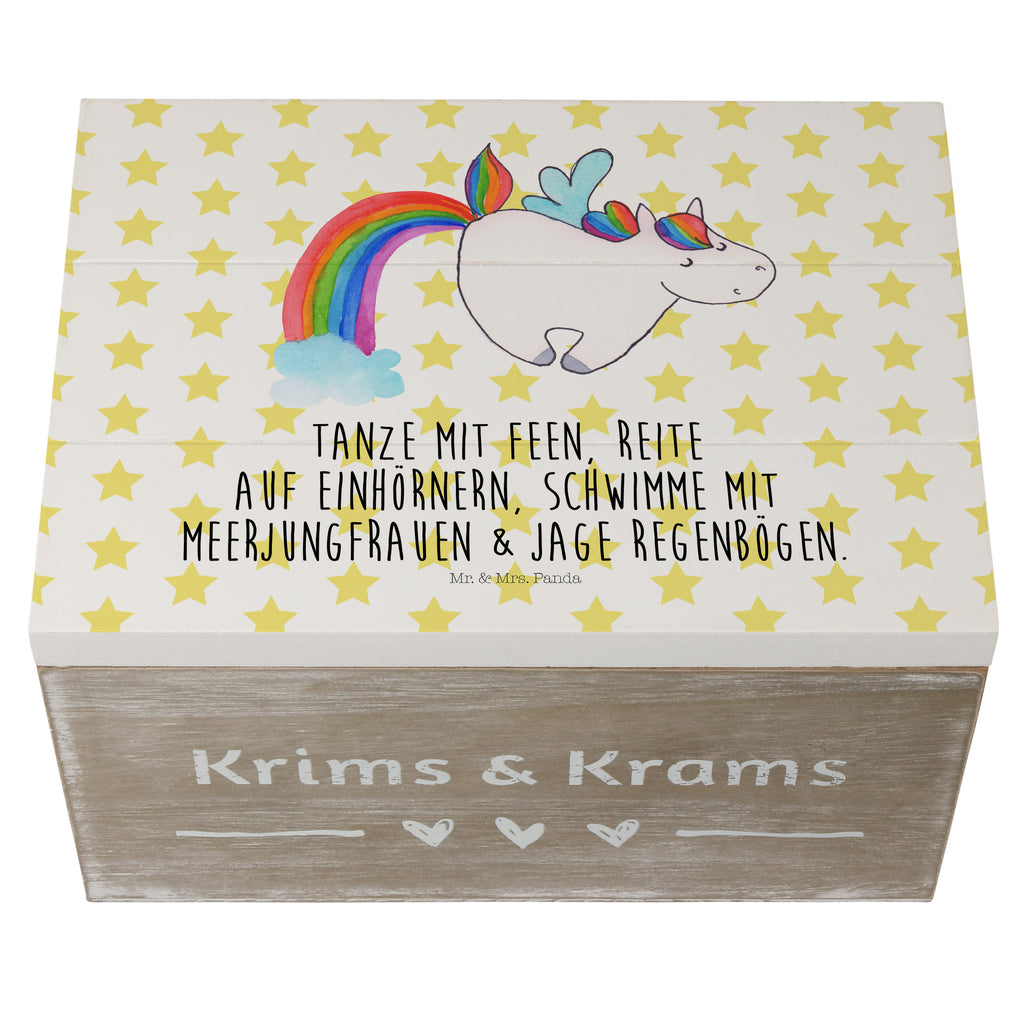 Holzkiste Einhorn Pegasus Holzkiste, Kiste, Schatzkiste, Truhe, Schatulle, XXL, Erinnerungsbox, Erinnerungskiste, Dekokiste, Aufbewahrungsbox, Einhorn, Einhörner, Einhorn Deko, Pegasus, Unicorn, Regenbogen, Spielen, Realität, Glitzer, Erwachsenwerden
