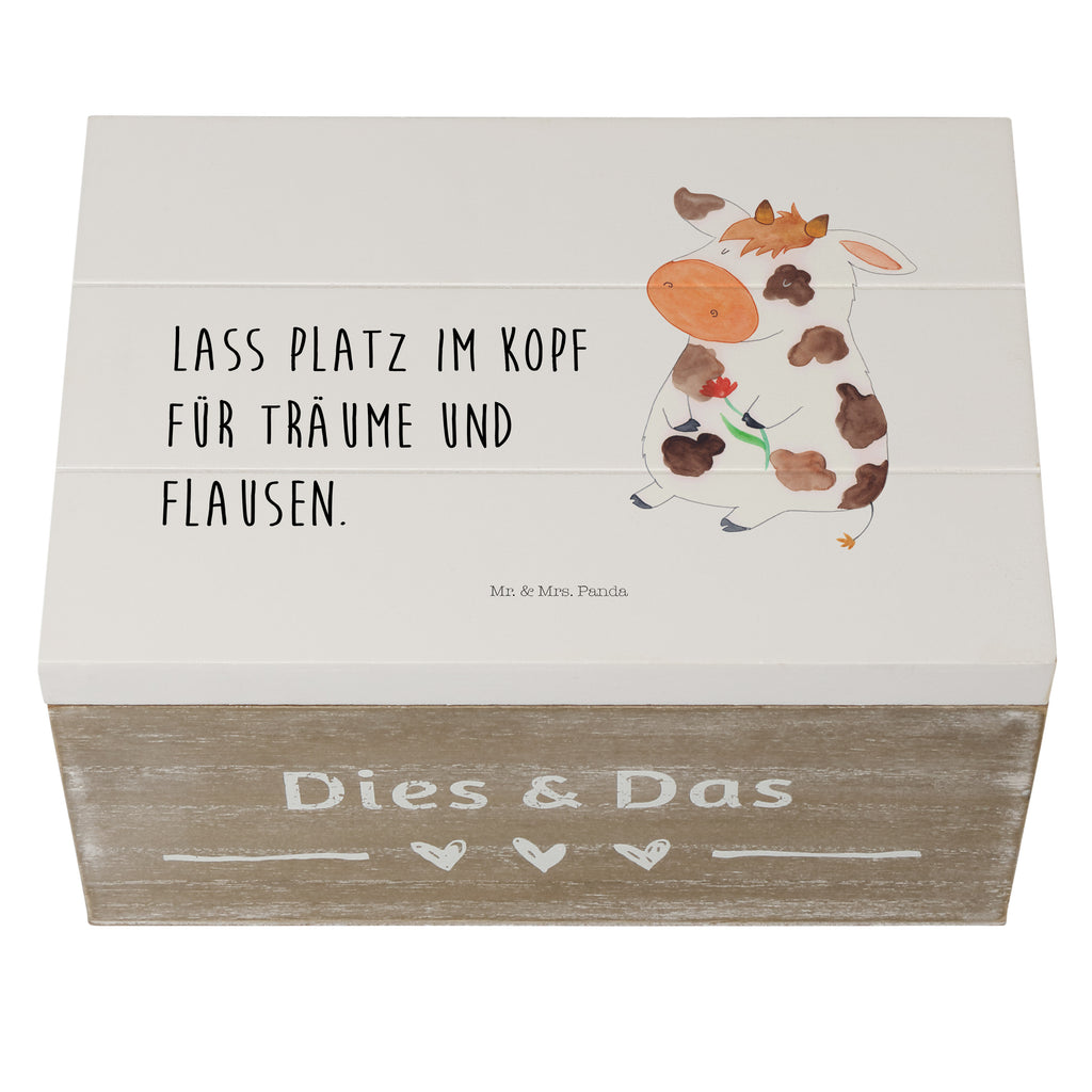 Holzkiste Kuh Holzkiste, Kiste, Schatzkiste, Truhe, Schatulle, XXL, Erinnerungsbox, Erinnerungskiste, Dekokiste, Aufbewahrungsbox, Bauernhof, Hoftiere, Landwirt, Landwirtin, Kuh, Kühe, Träume, Flausen, Spruch, Magie, Motivtion, Hof, Milch, Milchkuh