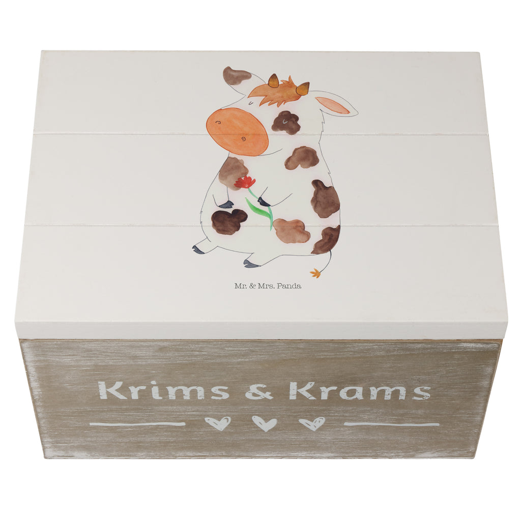 Holzkiste Kuh Holzkiste, Kiste, Schatzkiste, Truhe, Schatulle, XXL, Erinnerungsbox, Erinnerungskiste, Dekokiste, Aufbewahrungsbox, Bauernhof, Hoftiere, Landwirt, Landwirtin, Kuh, Kühe, Träume, Flausen, Spruch, Magie, Motivtion, Hof, Milch, Milchkuh