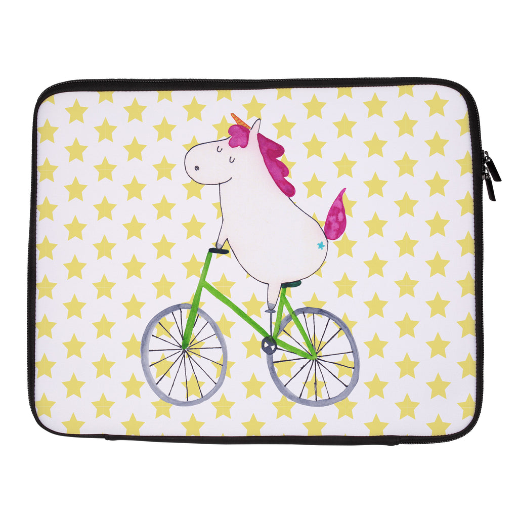 20 x 28 Notebook Tasche  Einhorn Radfahrer Notebook Tasche, Laptop, Computertasche, Tasche, Einhorn, Einhörner, Einhorn Deko, Pegasus, Unicorn, Radfahren, Radfahrer, Rad, Bike, Feenstaub, Konfetti, Luxusproblem, Kummer, Liebeskummer