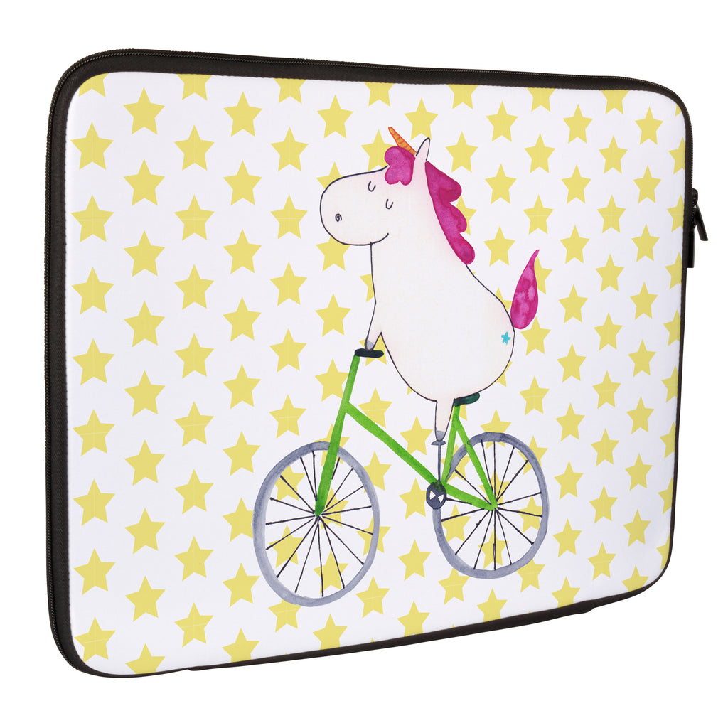 20 x 28 Notebook Tasche  Einhorn Radfahrer Notebook Tasche, Laptop, Computertasche, Tasche, Einhorn, Einhörner, Einhorn Deko, Pegasus, Unicorn, Radfahren, Radfahrer, Rad, Bike, Feenstaub, Konfetti, Luxusproblem, Kummer, Liebeskummer