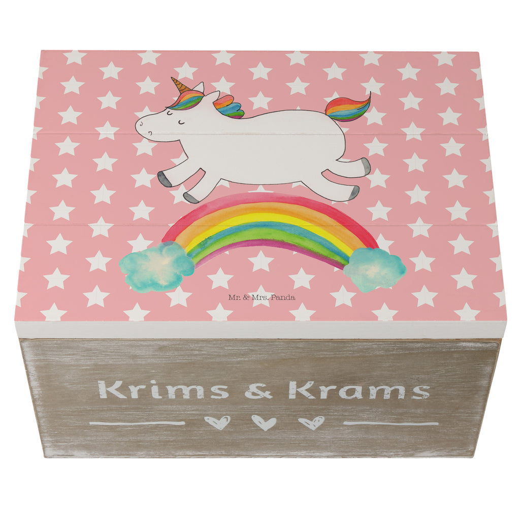 Holzkiste Einhorn Regenbogen Holzkiste, Kiste, Schatzkiste, Truhe, Schatulle, XXL, Erinnerungsbox, Erinnerungskiste, Dekokiste, Aufbewahrungsbox, Einhorn, Einhörner, Einhorn Deko, Pegasus, Unicorn, Regenbogen, Glitzer, Einhornpower, Erwachsenwerden, Einhornautobahn