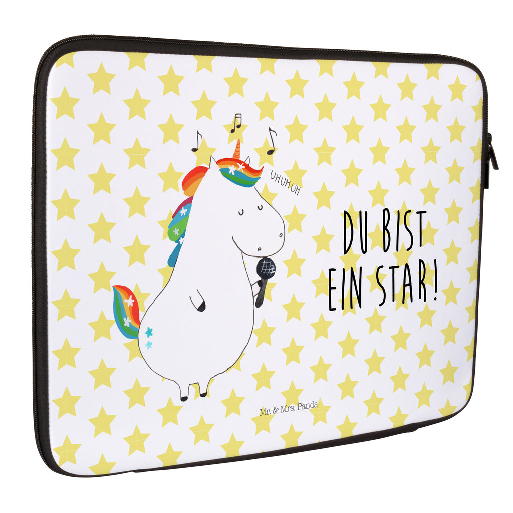 27 x 36 Notebook Tasche  Einhorn Sänger Notebook Tasche, Laptop, Computertasche, Tasche, Damen, Schutzhülle, Einhorn, Einhörner, Einhorn Deko, Pegasus, Unicorn, Glitzer, Konfetti, Party, Geburtstag, Feier, Fest, Disco, Sängerin, Sänger, Freundin