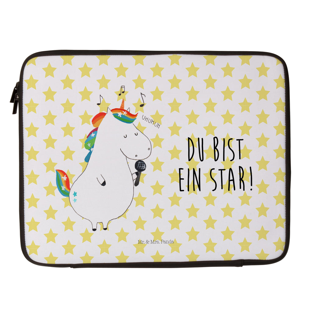 27 x 36 Notebook Tasche  Einhorn Sänger Notebook Tasche, Laptop, Computertasche, Tasche, Damen, Schutzhülle, Einhorn, Einhörner, Einhorn Deko, Pegasus, Unicorn, Glitzer, Konfetti, Party, Geburtstag, Feier, Fest, Disco, Sängerin, Sänger, Freundin