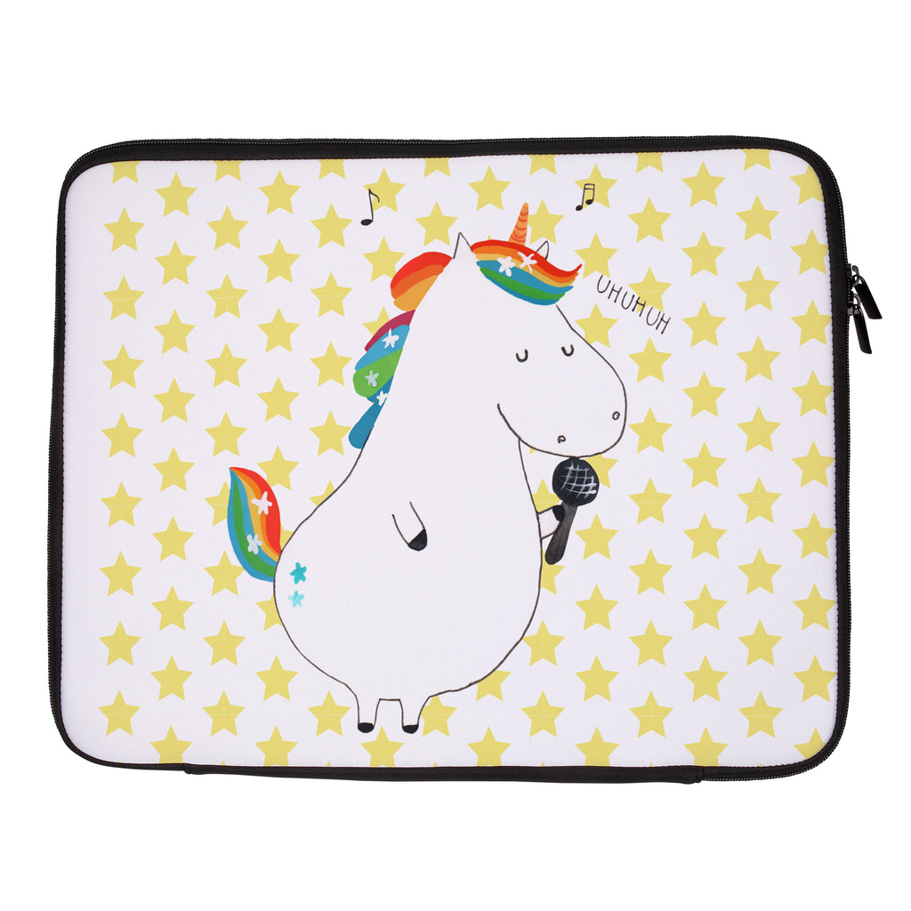 27 x 36 Notebook Tasche  Einhorn Sänger Notebook Tasche, Laptop, Computertasche, Tasche, Damen, Schutzhülle, Einhorn, Einhörner, Einhorn Deko, Pegasus, Unicorn, Glitzer, Konfetti, Party, Geburtstag, Feier, Fest, Disco, Sängerin, Sänger, Freundin