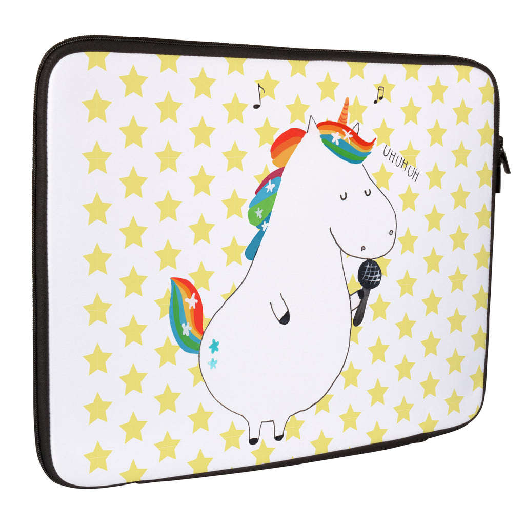 27 x 36 Notebook Tasche  Einhorn Sänger Notebook Tasche, Laptop, Computertasche, Tasche, Damen, Schutzhülle, Einhorn, Einhörner, Einhorn Deko, Pegasus, Unicorn, Glitzer, Konfetti, Party, Geburtstag, Feier, Fest, Disco, Sängerin, Sänger, Freundin