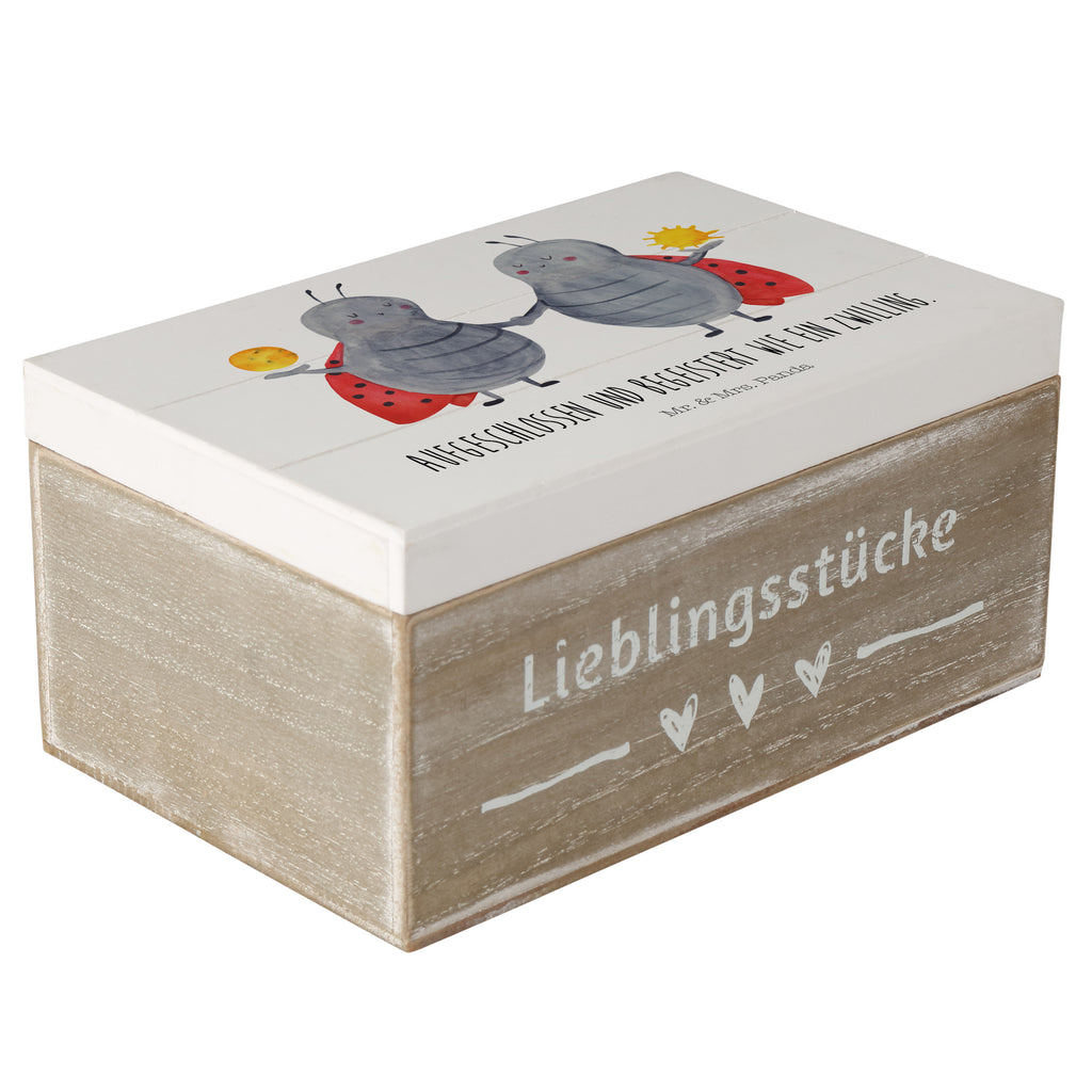 Holzkiste Sternzeichen Zwilling Holzkiste, Kiste, Schatzkiste, Truhe, Schatulle, XXL, Erinnerungsbox, Erinnerungskiste, Dekokiste, Aufbewahrungsbox, Tierkreiszeichen, Sternzeichen, Horoskop, Astrologie, Aszendent, Zwillinge, Zwilling Geschenk, Zwilling Sternzeichen, Geburtstag Mai, Geschenk Mai, Geschenk Juni, Marienkäfer, Glückskäfer, Zwillingsbruder, Zwillingsschwester