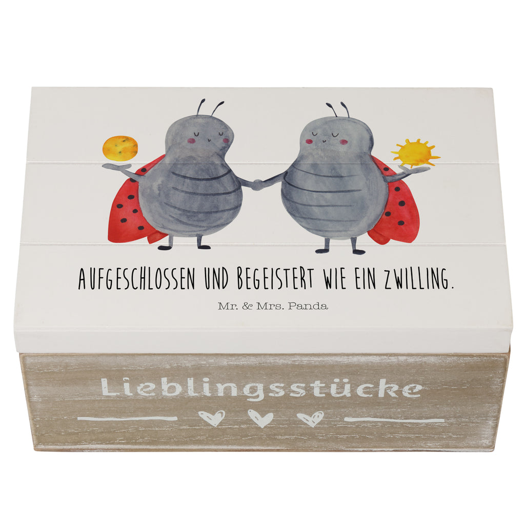 Holzkiste Sternzeichen Zwilling Holzkiste, Kiste, Schatzkiste, Truhe, Schatulle, XXL, Erinnerungsbox, Erinnerungskiste, Dekokiste, Aufbewahrungsbox, Tierkreiszeichen, Sternzeichen, Horoskop, Astrologie, Aszendent, Zwillinge, Zwilling Geschenk, Zwilling Sternzeichen, Geburtstag Mai, Geschenk Mai, Geschenk Juni, Marienkäfer, Glückskäfer, Zwillingsbruder, Zwillingsschwester
