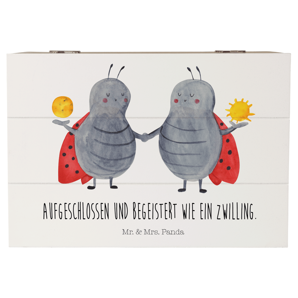 Holzkiste Sternzeichen Zwilling Holzkiste, Kiste, Schatzkiste, Truhe, Schatulle, XXL, Erinnerungsbox, Erinnerungskiste, Dekokiste, Aufbewahrungsbox, Tierkreiszeichen, Sternzeichen, Horoskop, Astrologie, Aszendent, Zwillinge, Zwilling Geschenk, Zwilling Sternzeichen, Geburtstag Mai, Geschenk Mai, Geschenk Juni, Marienkäfer, Glückskäfer, Zwillingsbruder, Zwillingsschwester