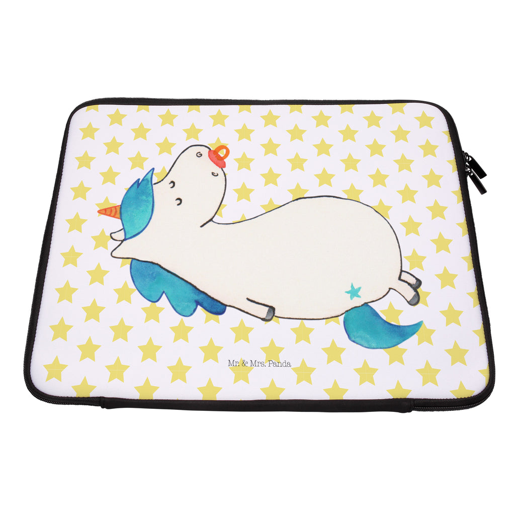 27 x 36 Notebook Tasche  Einhorn Schnullie Notebook Tasche, Laptop, Computertasche, Tasche, Damen, Schutzhülle, Einhorn, Einhörner, Einhorn Deko, Pegasus, Unicorn, Baby, Kleinkind, Geburt, Geburtstag, Säugling, Schnuller, Geschenk Geburt, Mutter, Mama