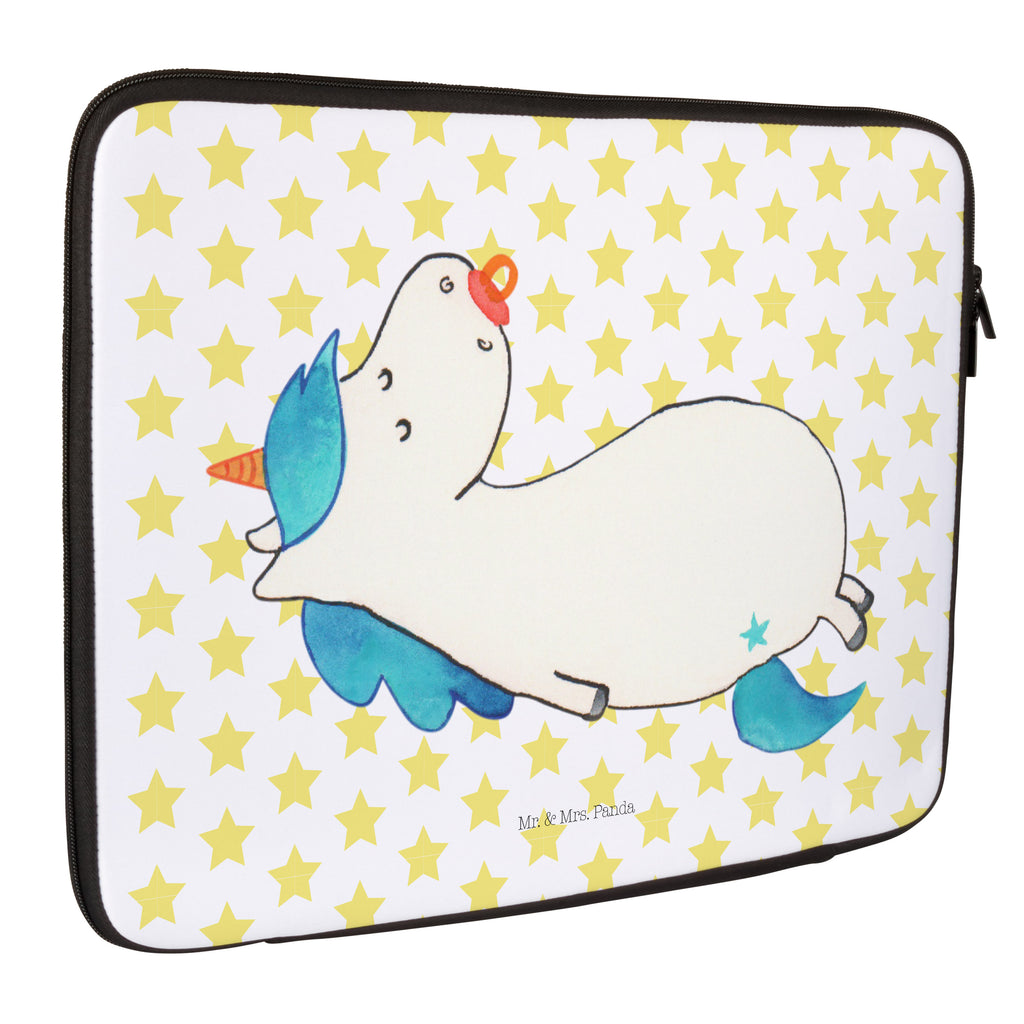 27 x 36 Notebook Tasche  Einhorn Schnullie Notebook Tasche, Laptop, Computertasche, Tasche, Damen, Schutzhülle, Einhorn, Einhörner, Einhorn Deko, Pegasus, Unicorn, Baby, Kleinkind, Geburt, Geburtstag, Säugling, Schnuller, Geschenk Geburt, Mutter, Mama