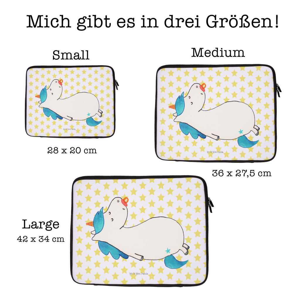 27 x 36 Notebook Tasche  Einhorn Schnullie Notebook Tasche, Laptop, Computertasche, Tasche, Damen, Schutzhülle, Einhorn, Einhörner, Einhorn Deko, Pegasus, Unicorn, Baby, Kleinkind, Geburt, Geburtstag, Säugling, Schnuller, Geschenk Geburt, Mutter, Mama