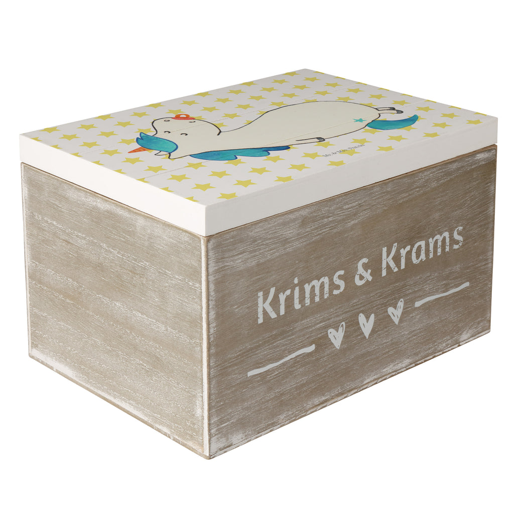 Holzkiste Einhorn Schnullie Holzkiste, Kiste, Schatzkiste, Truhe, Schatulle, XXL, Erinnerungsbox, Erinnerungskiste, Dekokiste, Aufbewahrungsbox, Einhorn, Einhörner, Einhorn Deko, Pegasus, Unicorn, Baby, Kleinkind, Geburt, Geburtstag, Säugling, Schnuller, Geschenk Geburt, Mutter, Mama