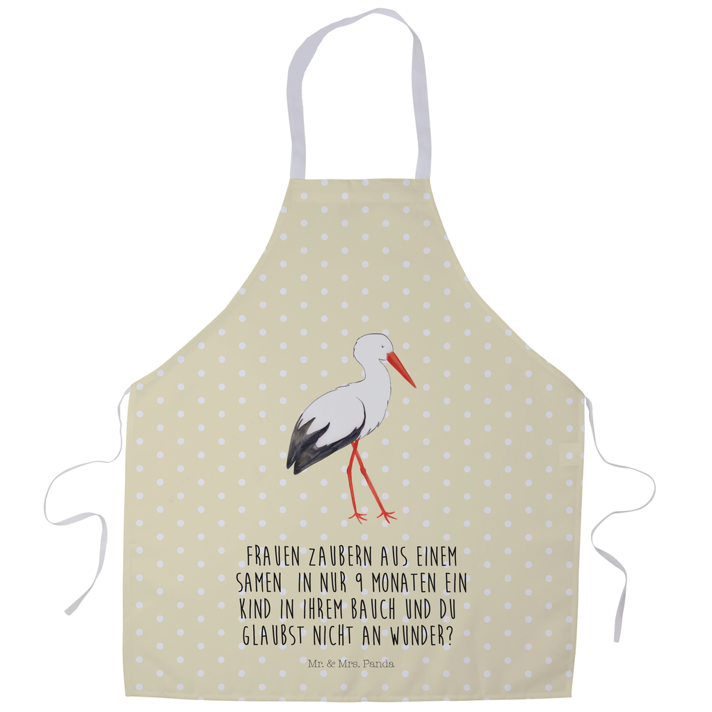 Kochschürze Storch Schürze, Backschürze, Küchenschürze, Grillschürze, Latzschürze, Tiermotive, Gute Laune, lustige Sprüche, Tiere, Storch, Störche, Schwangerschaft, Geburt, Mutter, Mütter, Mutter werden, Schwanger, Babybauch, Baby