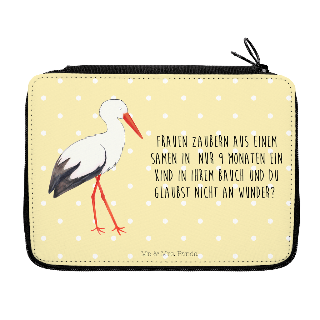 Federmappe Storch Federmappe, Stiftetasche, Stifte Etui, Schule, Einschulung, Geschenk, Kind, Schüler, Schülerin, Stifterolle, Federmäppchen, Motiv, Grundschule, Federmäppchen bedruckt, Büro Stifte Etui, Bestückte Federmappe, Kinder Federmappe, Federmappe Einschulung, Tiermotive, Gute Laune, lustige Sprüche, Tiere, Storch, Störche, Schwangerschaft, Geburt, Mutter, Mütter, Mutter werden, Schwanger, Babybauch, Baby