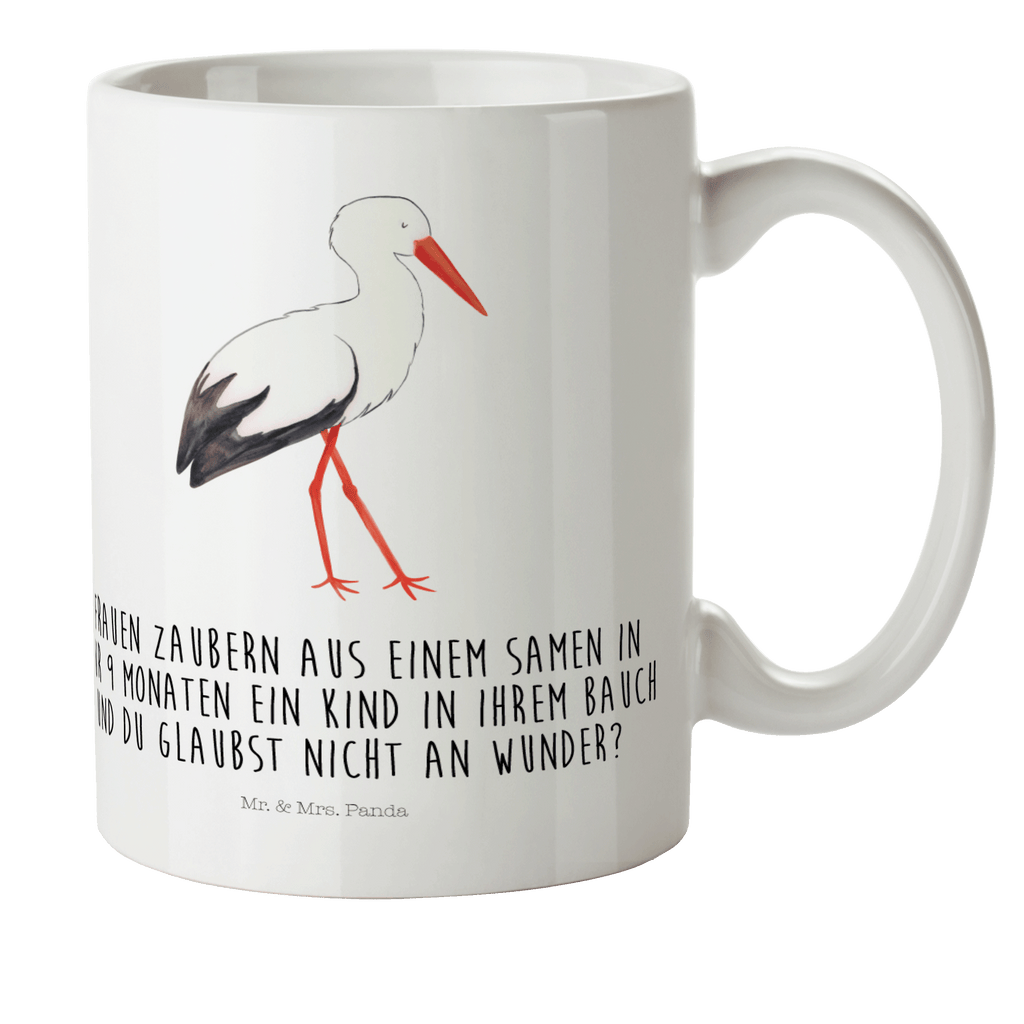 Kindertasse Storch Kunststoff Tasse, Kindergarten, Tasse, Trinkbecher, Camping Becher, Kaffeetasse, Kunststoffbecher, Kindergartenbecher, Outdoorgeschirr, Kunststoffgeschirr, Reisebecher, Reisetasse, Kinderbecher, Tiermotive, Gute Laune, lustige Sprüche, Tiere, Storch, Störche, Schwangerschaft, Geburt, Mutter, Mütter, Mutter werden, Schwanger, Babybauch, Baby