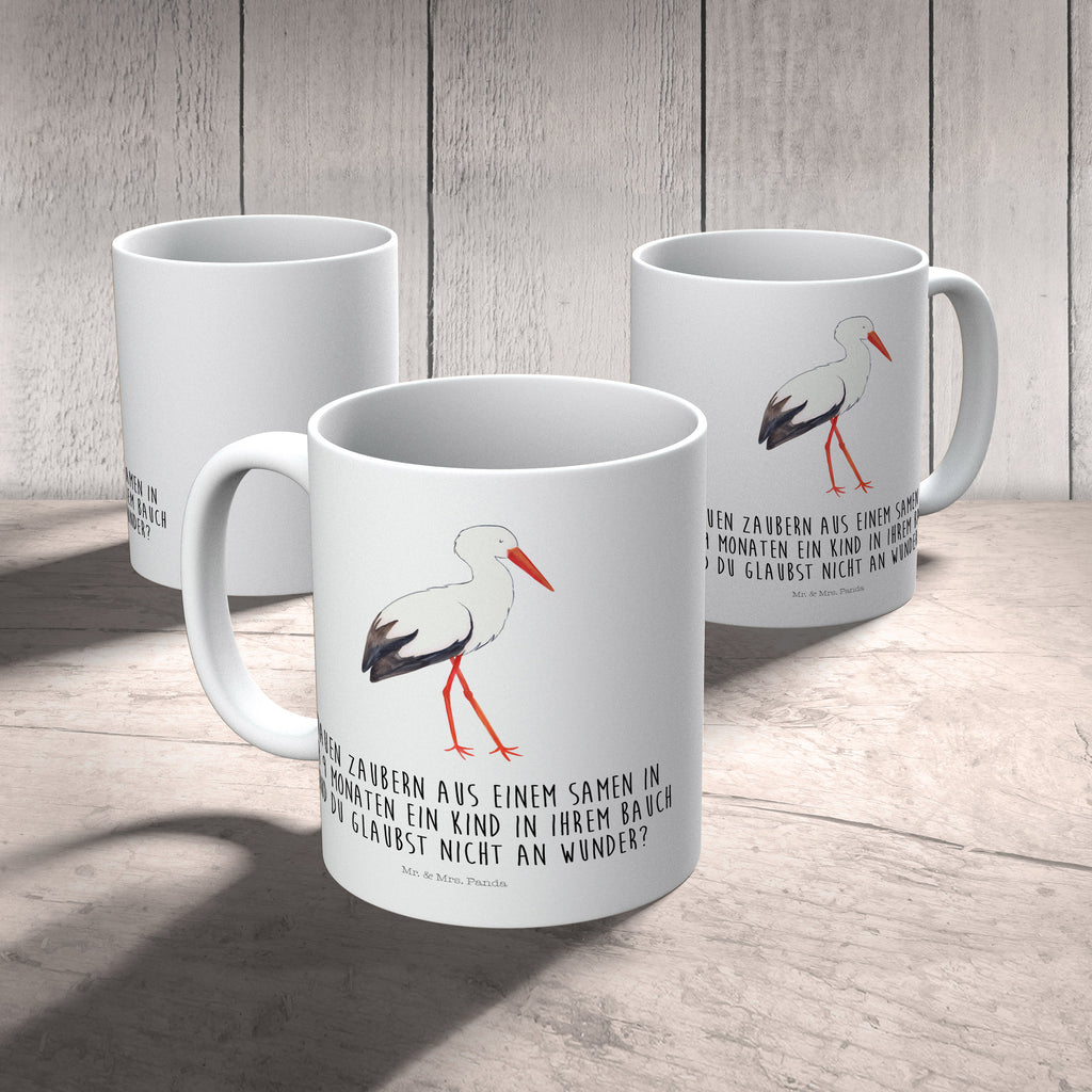 Kindertasse Storch Kunststoff Tasse, Kindergarten, Tasse, Trinkbecher, Camping Becher, Kaffeetasse, Kunststoffbecher, Kindergartenbecher, Outdoorgeschirr, Kunststoffgeschirr, Reisebecher, Reisetasse, Kinderbecher, Tiermotive, Gute Laune, lustige Sprüche, Tiere, Storch, Störche, Schwangerschaft, Geburt, Mutter, Mütter, Mutter werden, Schwanger, Babybauch, Baby
