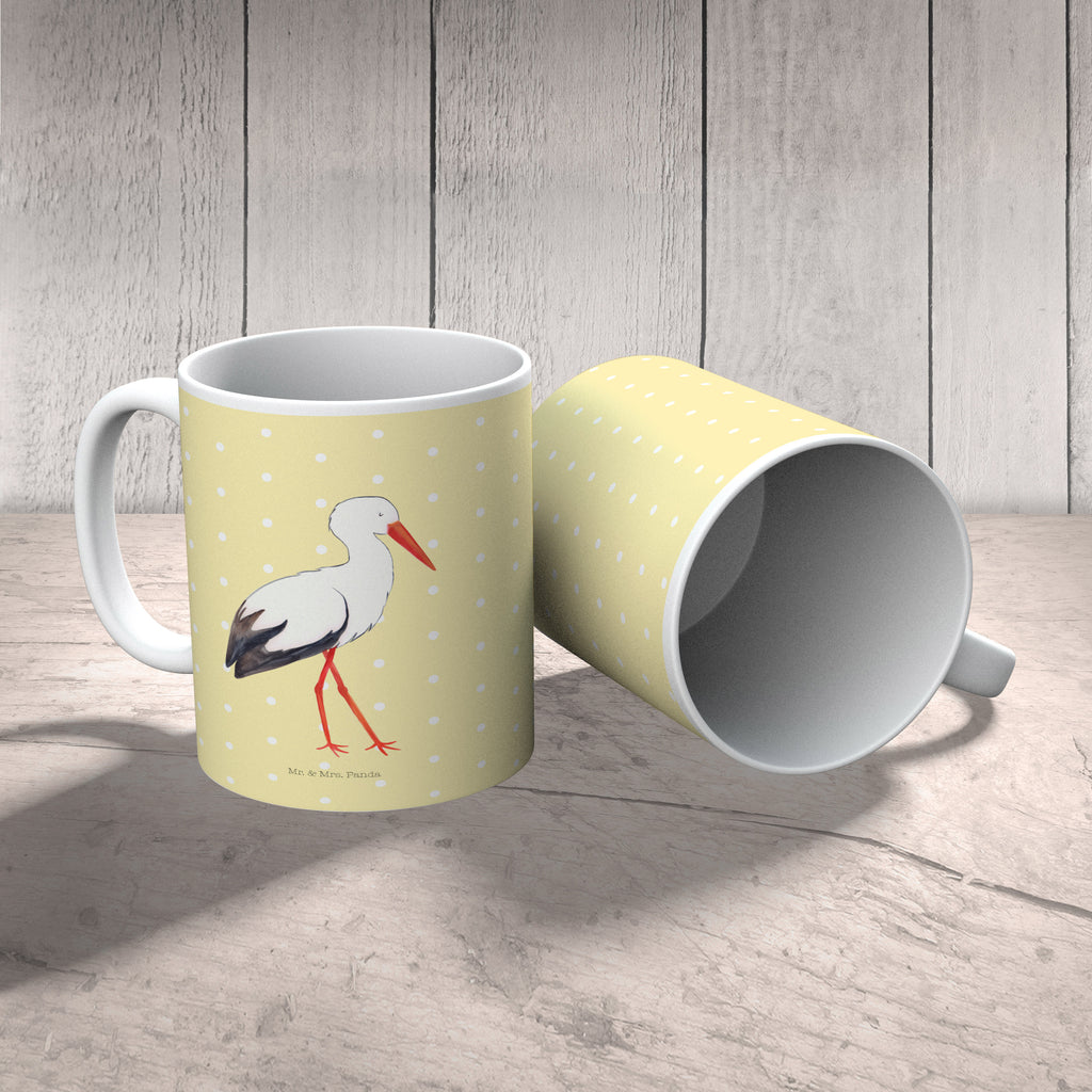 Kindertasse Storch Kunststoff Tasse, Kindergarten, Tasse, Trinkbecher, Camping Becher, Kaffeetasse, Kunststoffbecher, Kindergartenbecher, Outdoorgeschirr, Kunststoffgeschirr, Reisebecher, Reisetasse, Kinderbecher, Tiermotive, Gute Laune, lustige Sprüche, Tiere, Storch, Störche, Schwangerschaft, Geburt, Mutter, Mütter, Mutter werden, Schwanger, Babybauch, Baby