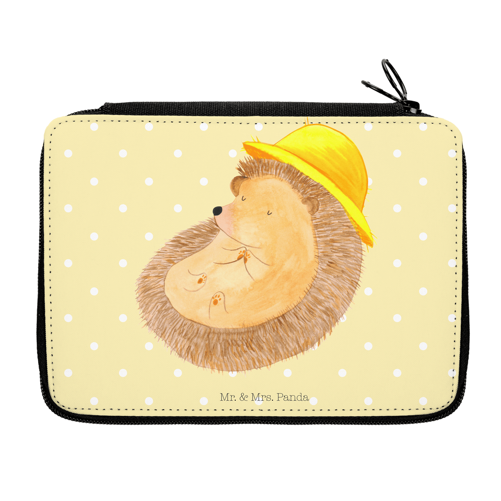 Federmappe Igel betet Federmappe, Stiftetasche, Stifte Etui, Schule, Einschulung, Geschenk, Kind, Schüler, Schülerin, Stifterolle, Federmäppchen, Motiv, Grundschule, Federmäppchen bedruckt, Büro Stifte Etui, Bestückte Federmappe, Kinder Federmappe, Federmappe Einschulung, Tiermotive, Gute Laune, lustige Sprüche, Tiere, Igel, Igel mit Hut, Sonnenhut, Gott, Amen, beten, Leben, Dankbarkeit, Dankbar sein, dankbar, genießen