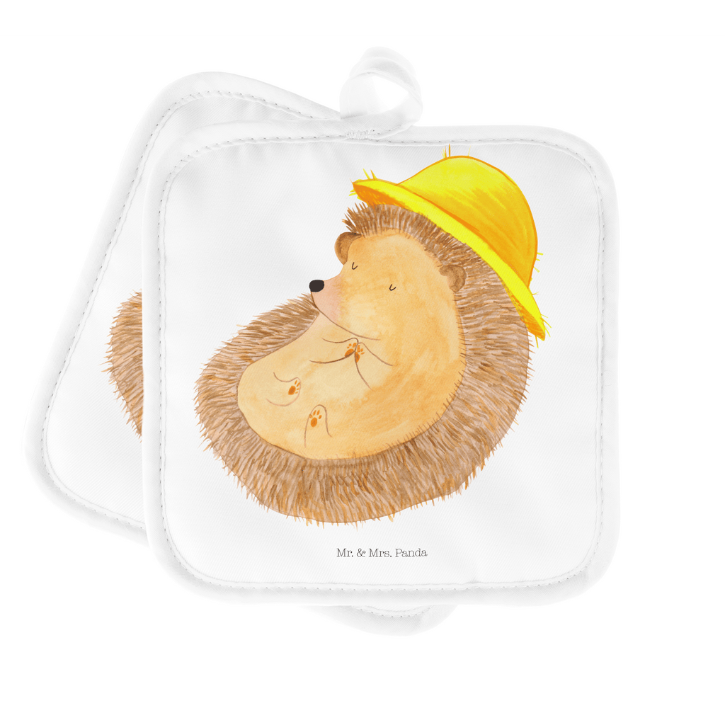 2er Set Topflappen  Igel betet Topflappen, Topfuntersetzer, Ofenhandschuh, Topflappen Set, Topflappen lustig, Topflappen mit Spruch, Tiermotive, Gute Laune, lustige Sprüche, Tiere, Igel, Igel mit Hut, Sonnenhut, Gott, Amen, beten, Leben, Dankbarkeit, Dankbar sein, dankbar, genießen