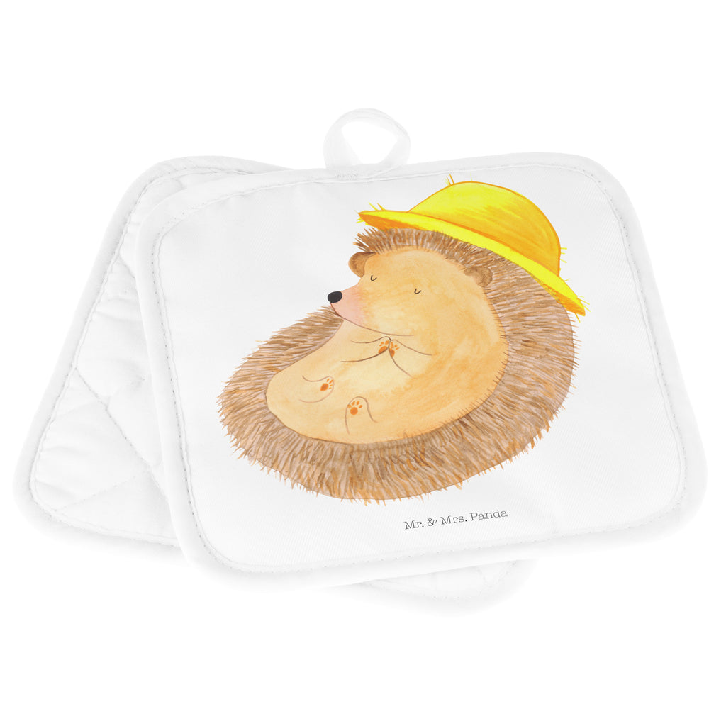 2er Set Topflappen  Igel betet Topflappen, Topfuntersetzer, Ofenhandschuh, Topflappen Set, Topflappen lustig, Topflappen mit Spruch, Tiermotive, Gute Laune, lustige Sprüche, Tiere, Igel, Igel mit Hut, Sonnenhut, Gott, Amen, beten, Leben, Dankbarkeit, Dankbar sein, dankbar, genießen