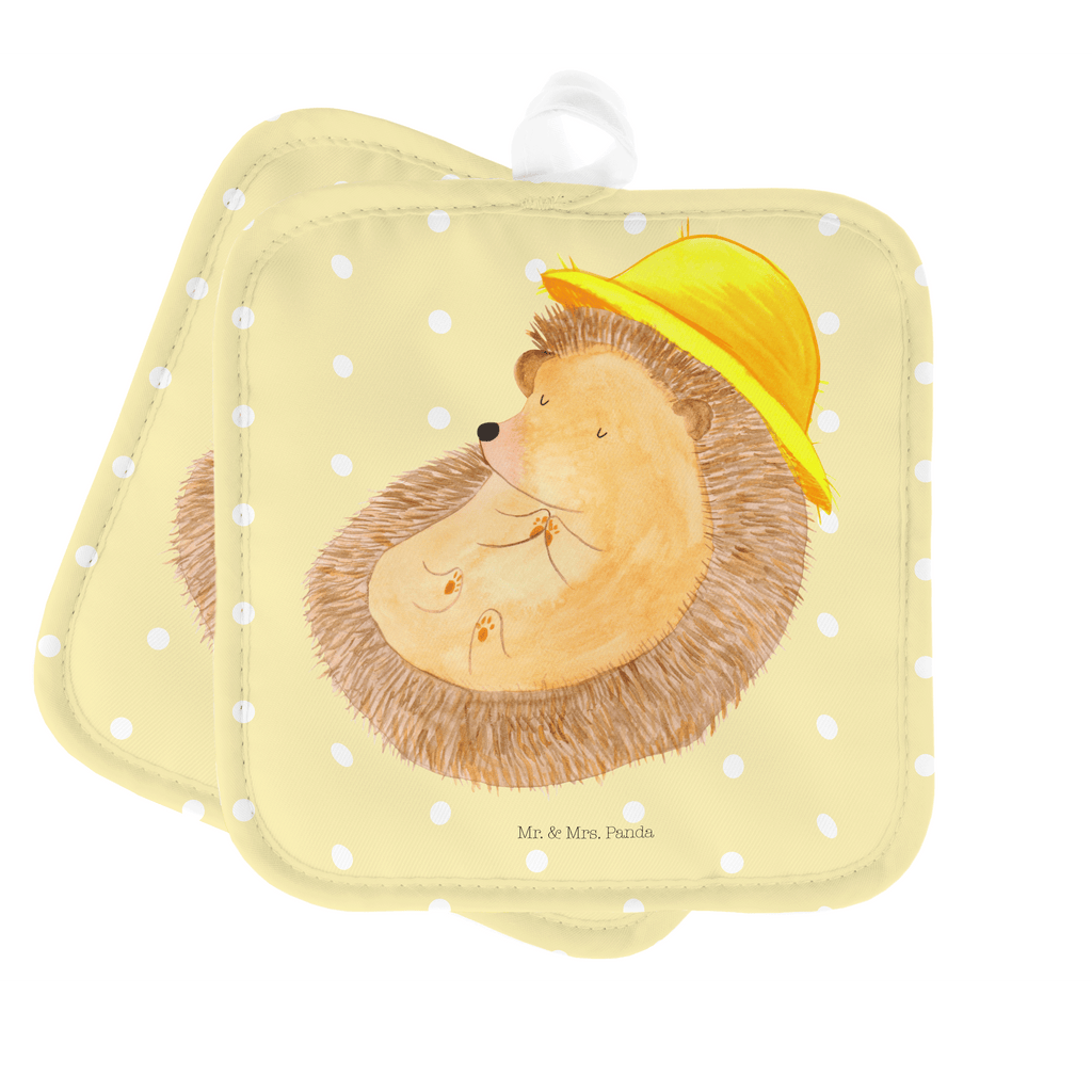 2er Set Topflappen  Igel betet Topflappen, Topfuntersetzer, Ofenhandschuh, Topflappen Set, Topflappen lustig, Topflappen mit Spruch, Tiermotive, Gute Laune, lustige Sprüche, Tiere, Igel, Igel mit Hut, Sonnenhut, Gott, Amen, beten, Leben, Dankbarkeit, Dankbar sein, dankbar, genießen
